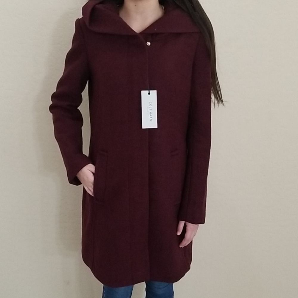 Cole Haan Hooded Coat